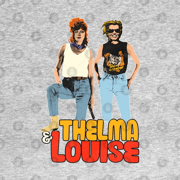 Thelma and Louise by darklordpug